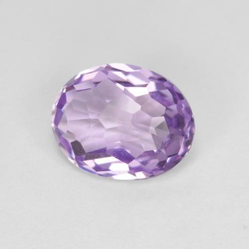 Améthyste violet moyen naturelle coupe ovale, 1,95 ct, VVS