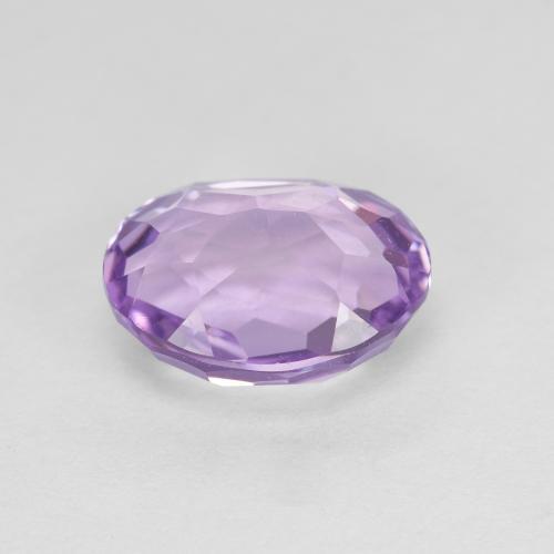 Améthyste violet moyen naturelle coupe ovale, 1,95 ct, VVS
