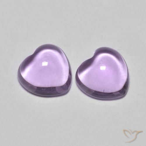 Shop natural 1.72ct Violet moyen-léger Améthyste gems, Cœur, from Brésil at GemSelect. In stock, global shipping!