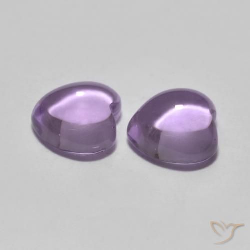 Shop natural 1.72ct Violet moyen-léger Améthyste gems, Cœur, from Brésil at GemSelect. In stock, global shipping!