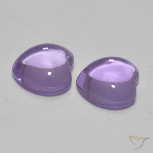 Shop natural 1.68ct Violet clair Améthyste gems, Cœur, from Brésil at GemSelect. In stock, global shipping!