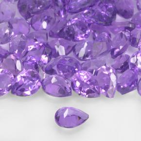 Achetez naturel 1.13ct Violet vif Améthyste gems, En forme de poire, En provenance Brésil chez GemSelect. En stock, livraison internationale!
