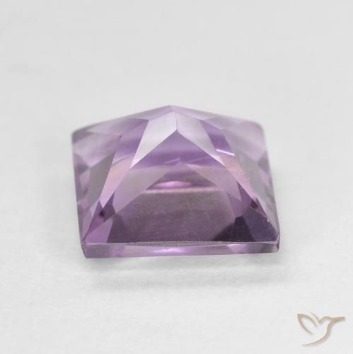 Améthyste Violet violacé naturelle Carré, 1.53 ct, VS