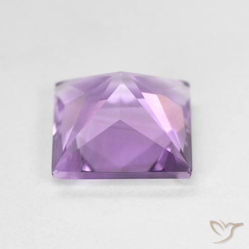 Améthyste Violet Iris naturelle Carré, 2.11 ct, VS