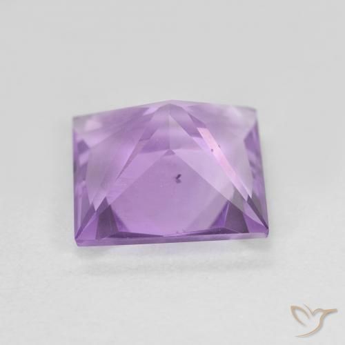 Améthyste Violet Iris naturelle Carré, 1.98 ct, VS