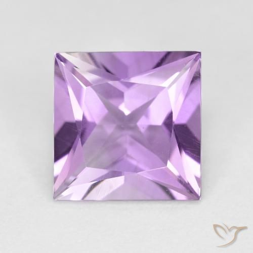 2.14ct Naturel Violet pourpre moyen-léger Améthyste, Carré, VS
