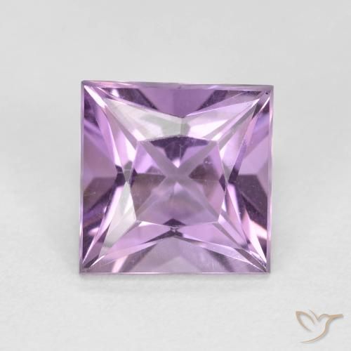 1.96ct Naturel Violet violacé Améthyste, Carré, VVS-VS