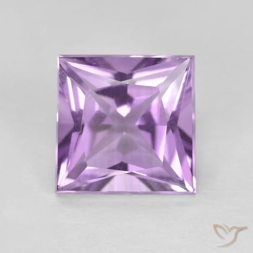 1.92ct Naturel Violet pourpre moyen-léger Améthyste, Carré, VVS-VS