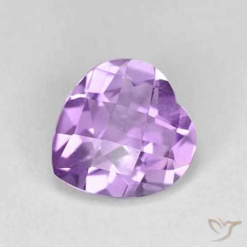 1.54ct Naturel Violet moyen Améthyste, Cœur, VVS-VS