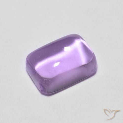 Améthyste Violet iris profond naturelle Octogone / coupe Émeraude, 1.26 ct, Transparent