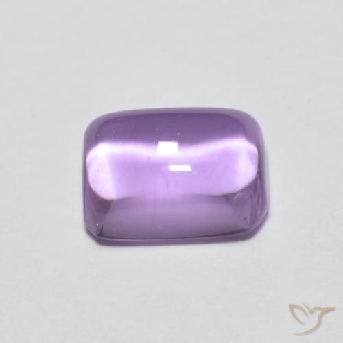 Améthyste Violet iris profond naturelle Octogone / coupe Émeraude, 1.26 ct, Transparent