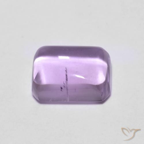 Améthyste Violet clair naturelle Octogone / coupe Émeraude, 1.26 ct, Transparent