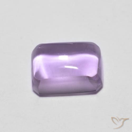 Améthyste Violet clair naturelle Octogone / coupe Émeraude, 1.31 ct, Transparent