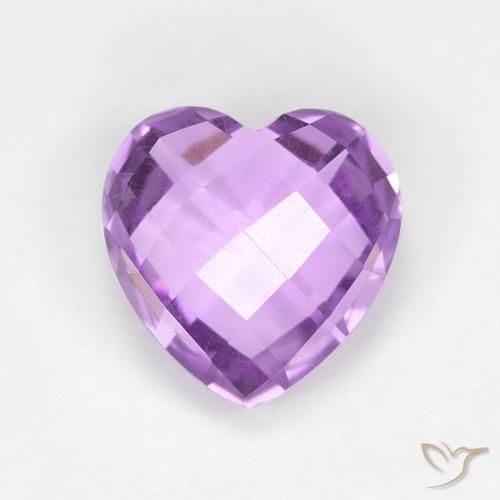 1.88ct Naturel Pourpre violacé moyen Améthyste, Cœur, VVS