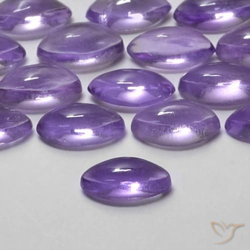 Améthyste Violet moyen naturelle Marquise, 0.17 ct, Transparent