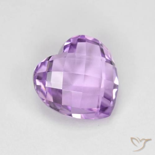 1.89ct Naturel Violet Iris Améthyste, Cœur, VVS