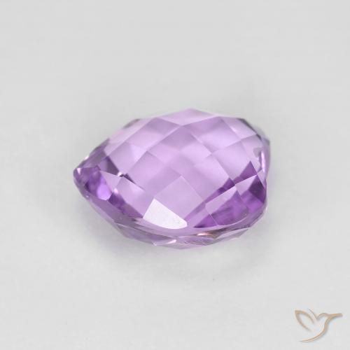 Améthyste Violet Iris naturelle Cœur, 1.89 ct, VVS