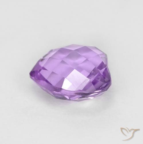 Améthyste Violet Rosâtre naturelle Cœur, 1.92 ct, VVS