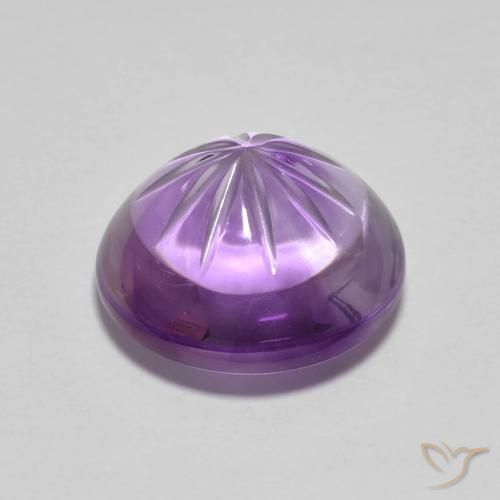 Améthyste Violet Iris naturelle Tour, 4.75 ct, Transparent