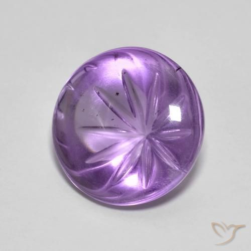 Améthyste Violet Iris naturelle Tour, 5.96 ct, Transparent