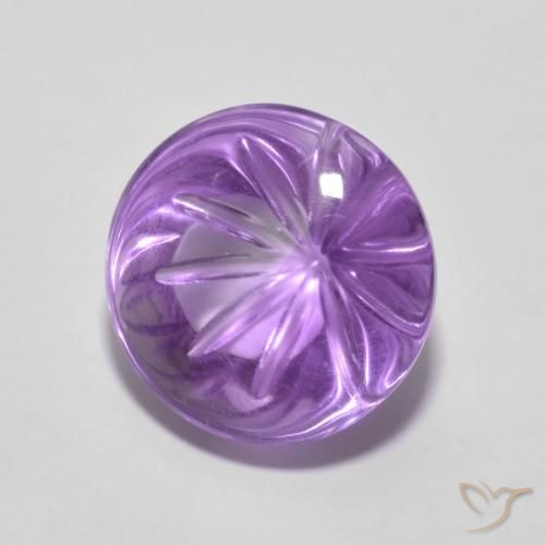 Améthyste Violet Iris naturelle Tour, 5.67 ct, Transparent