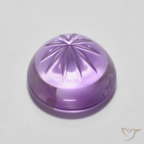 Améthyste Violet Iris naturelle Tour, 5.67 ct, Transparent