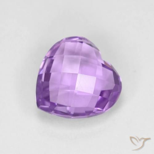 1.93ct Naturel Violet moyen Améthyste, Cœur, VVS