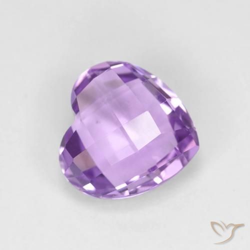 1.84ct Naturel Violet moyen Améthyste, Cœur, VVS