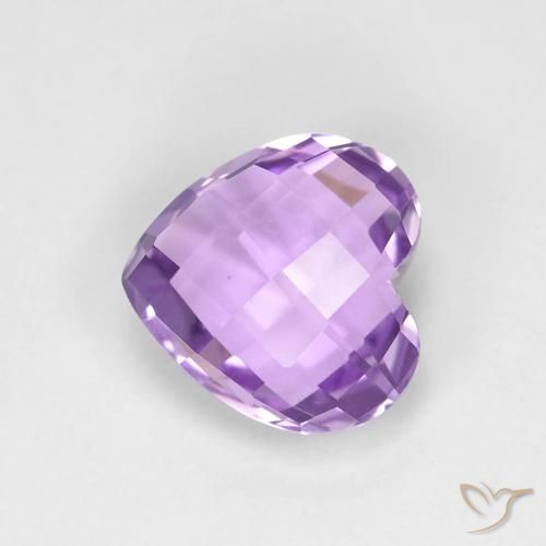 1.87ct Naturel Violet moyen Améthyste, Cœur, VVS