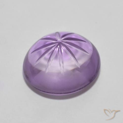 Améthyste Violet foncé naturelle Tour, 5.46 ct, Transparent
