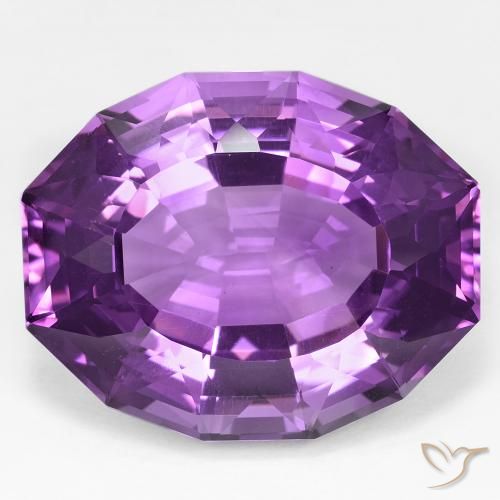 48.51ct Naturel Violet moyen Améthyste, Fantaisie, VVS-VS