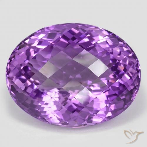 59.13ct Naturel Pourpre violacé moyen Améthyste, ovale, VVS-VS