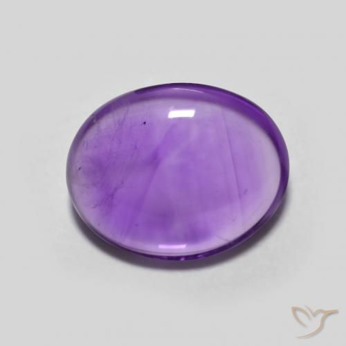 2.93ct Naturel Violet foncé Améthyste, ovale, Transparent