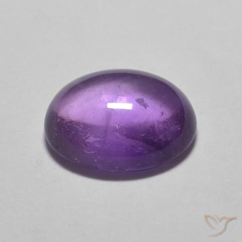 Améthyste Medium Light-Violet naturelle ovale, 2.43 ct, Transparent