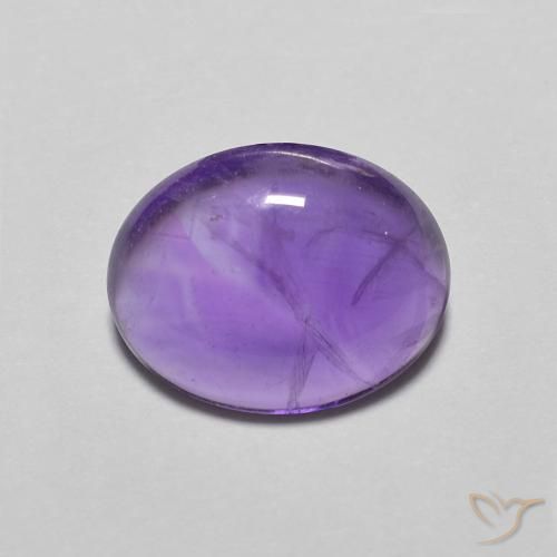 2.45ct Naturel Medium Light-Violet Améthyste, ovale, Transparent