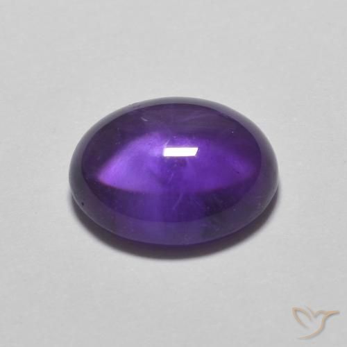 Améthyste Medium Light-Violet naturelle ovale, 2.45 ct, Transparent