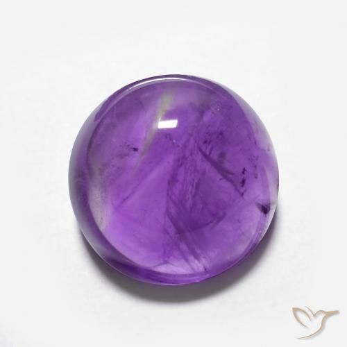 Améthyste Violet vif naturelle Tour, 3.67 ct, Transparent