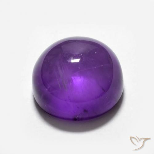 Améthyste Violet vif naturelle Tour, 3.67 ct, Transparent