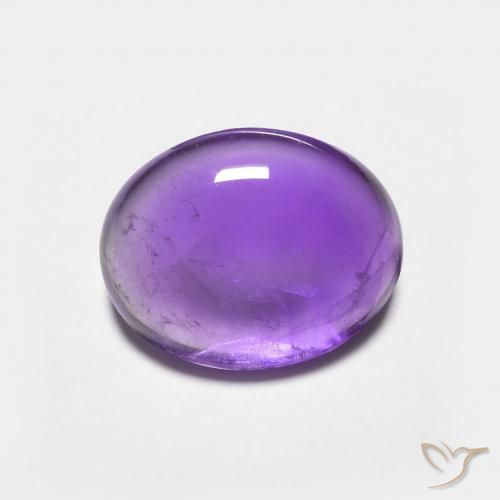 2.82ct Naturel Violet foncé Améthyste, ovale, Transparent