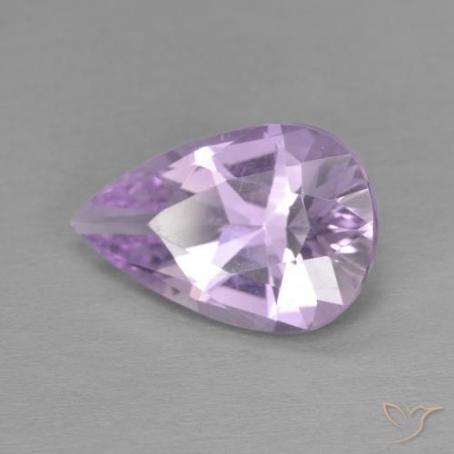 3.27ct Naturel Violet Iris Améthyste, En forme de poire, VVS