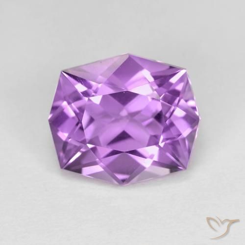3.80ct Naturel Pourpre violacé moyen Améthyste, Fantaisie, VVS