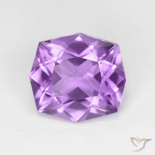 3.50ct Naturel Pourpre violacé moyen Améthyste, Fantaisie, VVS