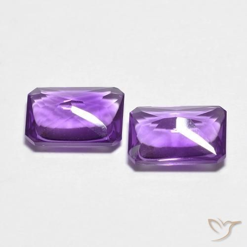 Shop natural 2.54ct Medium Dark-Violet Améthyste gems, Octogone / coupe Émeraude, from Brésil at GemSelect. In stock, global shipping!