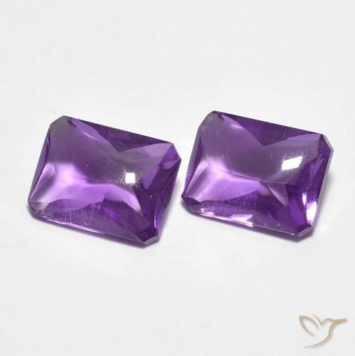 Shop natural 2.78ct Violet vif Améthyste gems, Octogone / coupe Émeraude, from Brésil at GemSelect. In stock, global shipping!