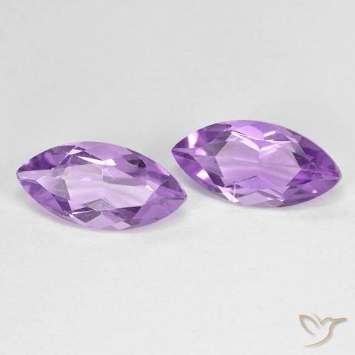 1.92ctw Naturel Violet Rosâtre Améthyste, Marquise, VVS-VS