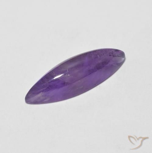 Améthyste Violet moyen naturelle Marquise, 1.98 ct, Transparent