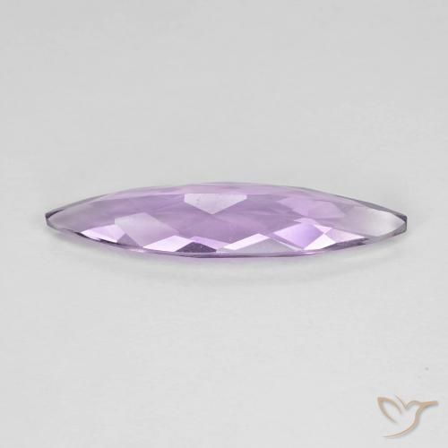 Améthyste Pourpre violacé moyen naturelle Marquise, 2.09 ct, VVS
