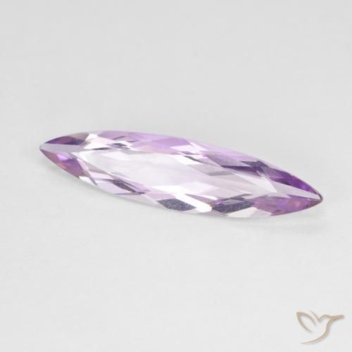 2.01ct Naturel Violet rosâtre léger Améthyste, Marquise, VVS