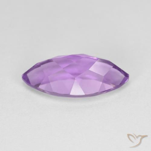 Améthyste Pourpre violacé profond naturelle Marquise, 3.20 ct, VVS-VS