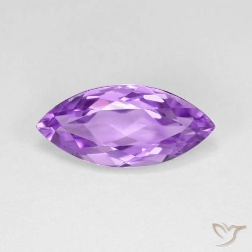 3.01ct Naturel Violet violacé Améthyste, Marquise, VVS